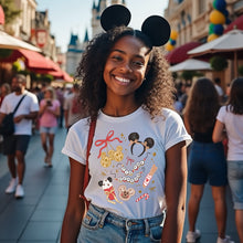 Load image into Gallery viewer, Tshirt| Christmas elements
