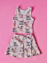 Load image into Gallery viewer, Pickle ball| slit skort set (ready to ship)
