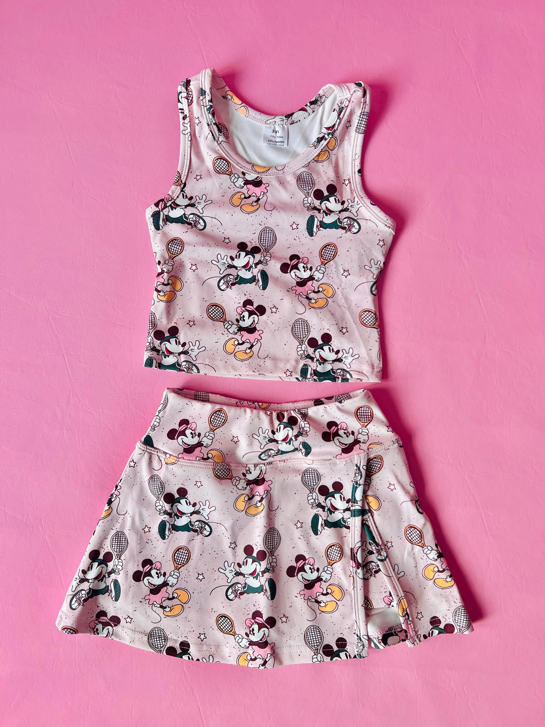 Pickle ball| slit skort set (ready to ship)