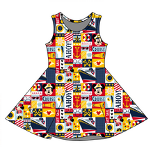 Load image into Gallery viewer, WOMEN- RACER BACK DRESS| PATCHWORK (SHIPS FEB)
