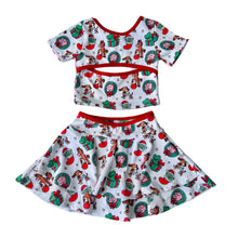 Load image into Gallery viewer, Christmas toys| v line skort set (ready to ship)
