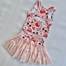 Load image into Gallery viewer, Fall latte| twirl skort set (ready to ship)
