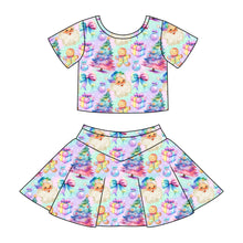 Load image into Gallery viewer, Santa | v line skort set (ready to ship)
