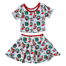 Load image into Gallery viewer, Christmas toys| v line skort set (ready to ship)
