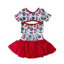 Load image into Gallery viewer, Christmas toys| twirl skort set (ready to ship)
